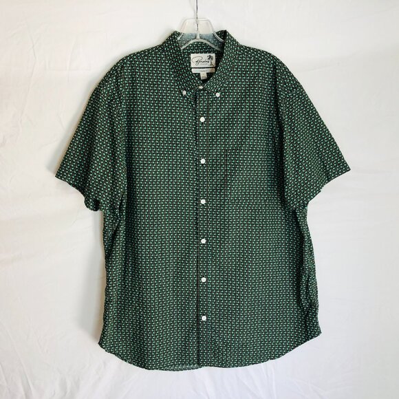 Bonobos Fit To Go Places Palm Tree Button Up Hawaiian Shirt Standard Fit Mens XL - Picture 3 of 6